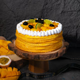 Alphonso Mango Passion Yogurt Crêpe