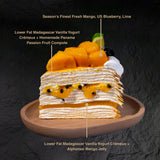Alphonso Mango Passion Yogurt Crêpe