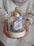 Scentales Violette Opaline Bell Jar Lamp (Mom I Love You) (Klang Valley Delivery)