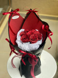 Heart of Devotion – Soap Flower Bouquet