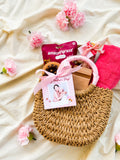 Rosé Retreat | Personalized Towel, Phone Holder, Massage Comb, Bath Salt And Netted Bag (Klang Valley Delivery)