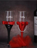 Personalised Gorgeous Wine Glass Set (Nationwide Delivery)