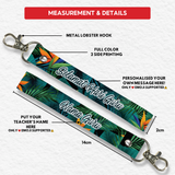 [TEACHER'S DAY 2026] Teacher Name Lanyard Keychain (10 SETS) (Nationwide delivery)