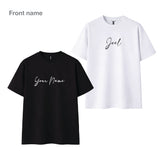Personalised name OVERSIZED T-shirt (Premium Quality) (Nationwide Delivery)