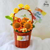 Flower Crochet Basket (Klang Valley Delivery Only) - Mother's Day Flowers & Gifts 2026