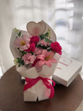 Artificial Soap Carnation Mix Bouquet [Klang Valley Delivery Only]