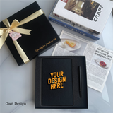 Personalised Gift Box - Notebook Set with Pen (Own Design) [Nationwide Delivery]
