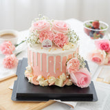 6 Inch Darling Floral Cake (Klang Valley Delivery)