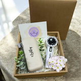 Personalised Portable Hand Fan & Mini Umbrella