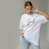 Personalised name OVERSIZED T-shirt (Premium Quality) (Nationwide Delivery)
