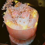 Soap Flower Bouquet with fresh baby breathe (Kuching Delivery Only)
