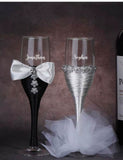 Personalised Lovely Wine Glass Set