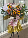Golden Sunshine Sunflower Stand