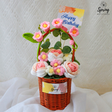 Flower Crochet Basket (Nationwide Delivery) - Mother's Day Flowers & Gifts 2026