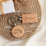 [TEACHER'S DAY 2026] Personalised Maple Wooden Name Keychain (10 Sets) (Nationwide delivery)
