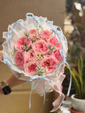 Sweet Blush Rose Bouquet