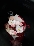 Artificial Soap Carnation Bouquet [Klang Valley Delivery Only]
