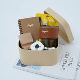 Classic gift set #4( Portable Glass Cup, Notebook & pen, Phone holder, Cable USB, Granola)