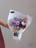 Scentales Velour Grace Soap Flower Bouquet (Klang Valley Delivery)