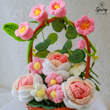 Flower Crochet Basket (Klang Valley Delivery Only) - Mother's Day Flowers & Gifts 2026