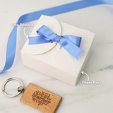 [TEACHER'S DAY 2026] Personalised Maple Wooden Name Keychain (10 Sets) (Nationwide delivery)