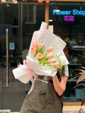 Peach Tulip Grace Bouquet