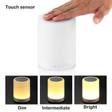 Personalized Multifunctional Wireless Bluetooth Touch Table Lamp Rechargeable Portable Speaker & Reusable Coffee Tea Glass Cup Mug With Straw (Klang Valley Delivery)