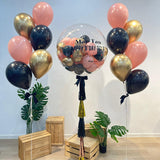 Luxury Personalised Balloon Centrepiece | (Klang Valley Delivery Only)
