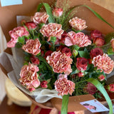 (Mother's Day 2024) Linda Carnation Bouquet (Klang Valley Delivery Only)