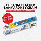 [TEACHER'S DAY 2026] Teacher Name Lanyard Keychain (10 SETS) (Nationwide delivery)