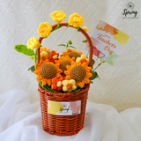 Flower Crochet Basket (Klang Valley Delivery Only) - Mother's Day Flowers & Gifts 2026