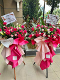 Blush Royale Rose Opening Stand (Pair Set)