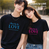 Personalised Couple T-shirt (Nationwide Delivery)