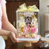 Jovie Preserved Flower Acrylic Box (Klang Valley Delivery)