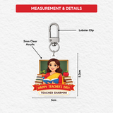 [TEACHER'S DAY 2026] Classroom Teacher Name Acrylic Keychain (10 SETS) (Nationwide Delivery)