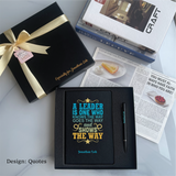 Personalised Gift Box - Notebook Set with Pen (Inspirational Quotes) [Nationwide Delivery]