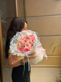 Sweet Blush Rose Bouquet