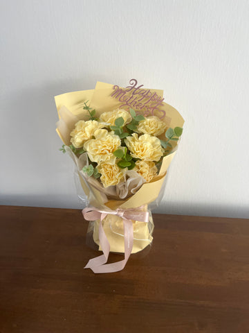 Mother's Day 2024- Yellow Carnation ( Soap Flower)