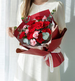 Mother's Day Flowers & Gifts | Red Carnation Bouquet 2 | KL PJ Delivery