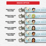 [TEACHER'S DAY 2026] Teacher Name Lanyard Keychain (10 SETS) (Nationwide delivery)