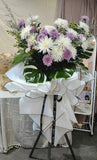 MEMORIES REMAIN CONDOLENCE FLOWER STAND (Klang Valley Delivery)