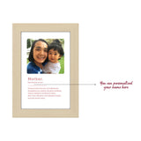 Personalised Photo Frame - for Mother with Photo