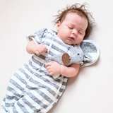 Angeliz Twin Bunny Swaddle Wooden Box 8pcs Set-Neutral(Nationwide Delivery)