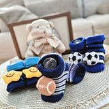 Angeliz Pa&Ma Bunny Toothbox Memory Basket 8pcs Set - Blue (Nationwide Delivery)