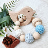 Angeliz Lovely Sheep Wooden Box 8pcs Set - Blue(Nationwide Delivery)