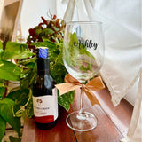 Personalised Wine Glass With Soap (Nationwide Delivery) - Father's Day Flowers & Gifts 2026