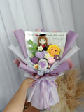 Graduation Gift – Crochet Flower Knitted Wool Bouquet for Birthday, Teacher, Friend | TTEEN GIFT