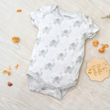 Angeliz Twin Bunny Swaddle Wooden Box 8pcs Set-Neutral(Nationwide Delivery)