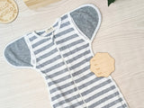 Angeliz Twin Bunny Swaddle Wooden Box 8pcs Set-Neutral(Nationwide Delivery)