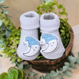 Angeliz Twin Bunny Swaddle Wooden Box 8pcs Set-Neutral(Nationwide Delivery)